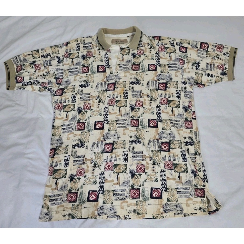 Desert Classics Men's Large Golf Shirt